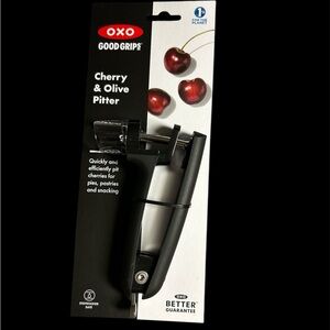 OXO Black Cherry and Olive Pitter